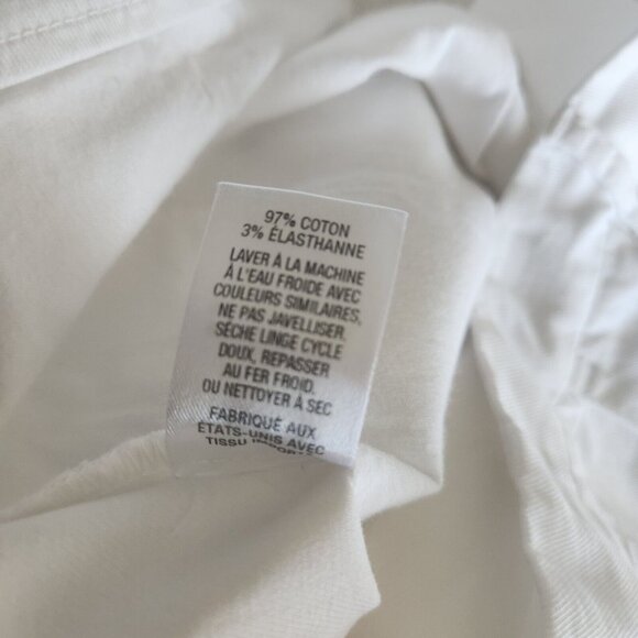 Nili Lotan Paris Pants Women's Size 10 Drop Crotch Baggy Trousers White‎ NEW - Picture 13 of 13